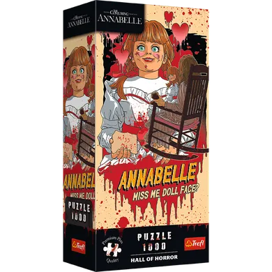 Trefl, Premium Plus, Hall of Horror, Annabelle, puzzle, 1000 piese