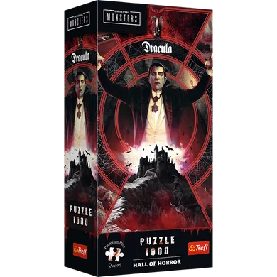 Trefl, Premium Plus, Hall of Horror, Dracula, puzzle, 1000 piese