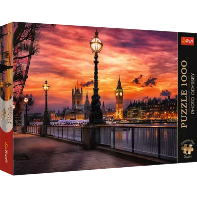 Trefl, Premium Plus, Photo Odyssey, Big Ben, London, puzzle, 1000 piese