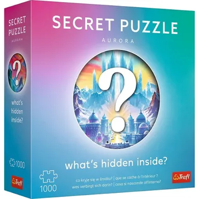Trefl, Premium Plus, Secret Puzzle, Aurora, puzzle, 1000 piese