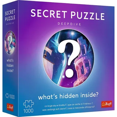 Trefl, Premium Plus, Secret Puzzle, Deepdive, puzzle, 1000 piese