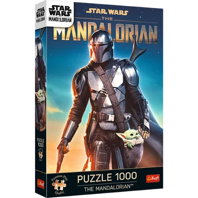 Trefl, Premium Plus, Star Wars, The Mandalorian, puzzle, 1000 piese