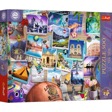 Trefl, Premium Plus, Tea Time, Journey Memories, puzzle, 500 piese