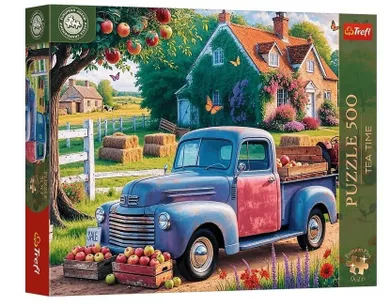 Trefl, Premium Plus, Tea Time, Truck on the Farm, puzzle, 500 piese