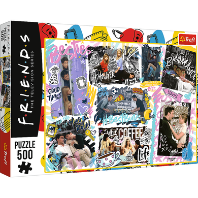 Trefl, Prieteni - Colaj, puzzle, 500 piese