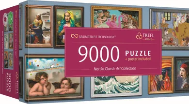 Trefl Prime, Not So Classic Art Collection, puzzle + poster, 9000 piese