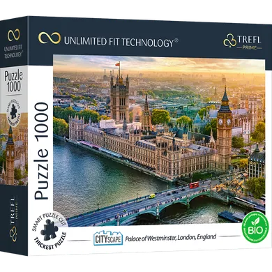 Trefl, Prime UFT, Cityscape: Palace of Westminster, London, England, puzzle, 1000 piese