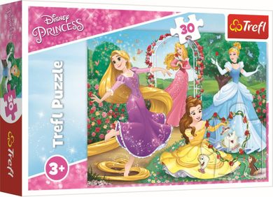 Trefl, Printese Disney, Fii o printesa, puzzle, 30 piese