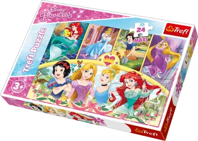 Trefl, Printese Disney, Maxi, Magia amintirilor, puzzle, 24 piese