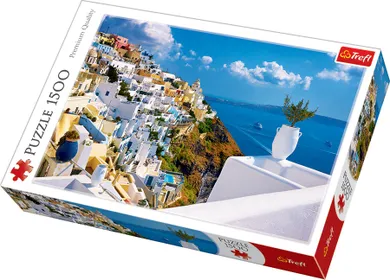 Trefl, Santorini, Grecia, puzzle, 1500 piese