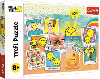 Trefl, Smiley in vacanta, puzzle, 300 elemente