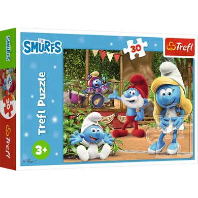 Trefl, Smurfs, puzzle, 30 piese