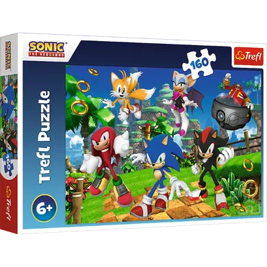 Trefl, Sonic, puzzle, 160 piese