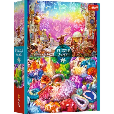 Trefl, Space and crystals, puzzle, 2-500 piese