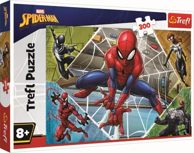 Trefl, Spider-Man, Stralucitul Spiderman, puzzle, 300 piese