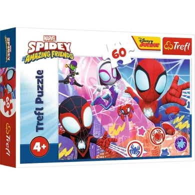 Trefl, Spidey si Prietenii sai fantastici, puzzle, 60 piese