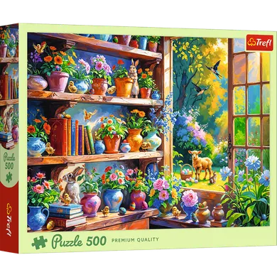 Trefl, Spring morning, puzzle, 500 piese