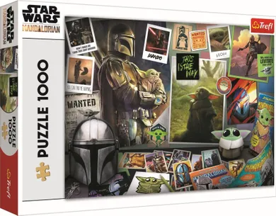 Trefl, Star Wars Mandalorian, Colectia Grogu, puzzle, 1000 piese