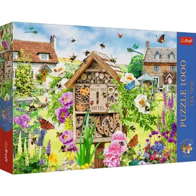 Trefl, Tea Time, Bee House, puzzle, 1000 piese