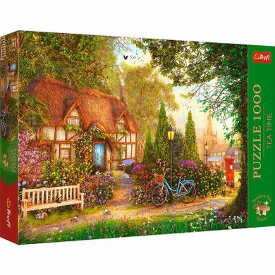 Trefl, Tea Time, Cottage, puzzle, 1000 piese
