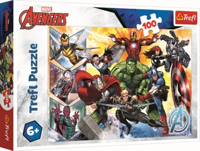 Trefl, The Avengers, Puterea razbunatorilor, puzzle, 100 piese