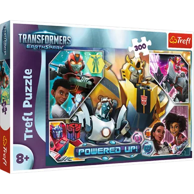 Trefl, Transformers, Powered Up!, puzzle, 300 piese