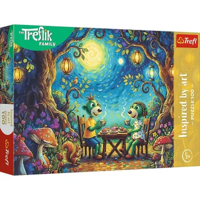 Trefl, Trefliks, Inspired by art, Coffee Time, puzzle, 100 piese