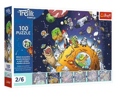 Trefl, Trefliks, puzzle, 100 piese