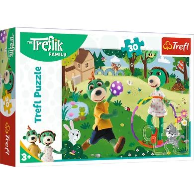 Trefl, Trefliks, puzzle, 30 piese