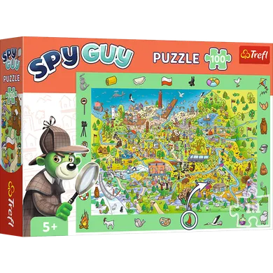 Trefl, Trefliks, Spy Guy, Poland, puzzle, 100 piese