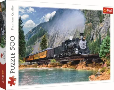 Trefl, Tren de munte, puzzle, 500 piese