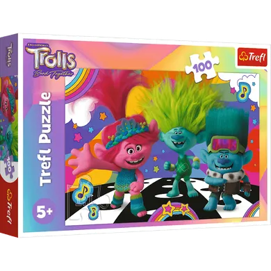 Trefl, Trolls, puzzle, 100 piese