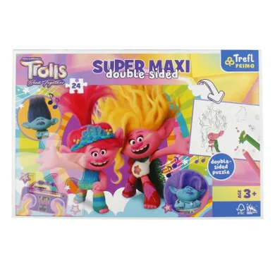 Trefl, Trolls, puzzle, 24 piese