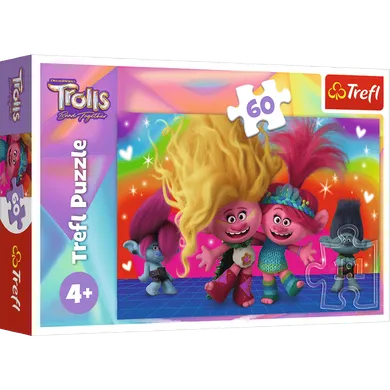 Trefl, Trolls, puzzle, 60 piese