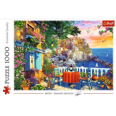 Trefl, View on Cinque Terre, puzzle, 1000 piese