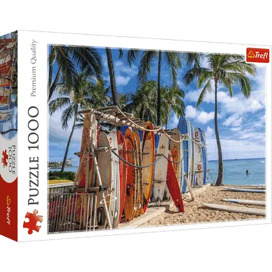 Trefl, Waikiki Beach, Hawaii, puzzle, 1000 piese
