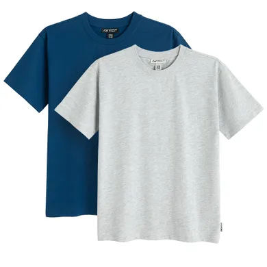 Tricou din bumbac pieptanat 2-pack NOWEAR