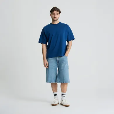 Tricou oversize din bumbac pieptanat NOWEAR