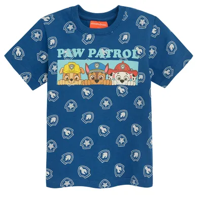 Tricou pentru baieti, albastru, imprimeu Paw Patrol, Licence Brand