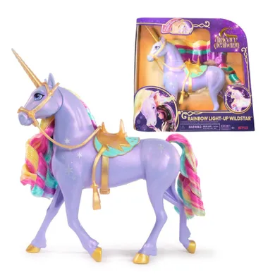 Unicorn Academy, unicorn Rainbow Light Up Wildstar, figurina