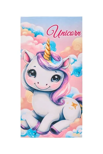 Unicorn, prosop din microfibra, 70-140 cm