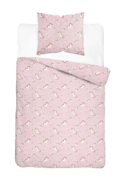 Unicorn, set lenjerie de pat single, 160-200 cm
