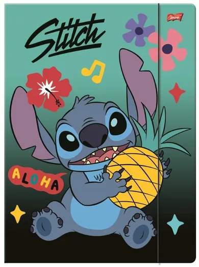 Unipap, Lilo si Stitch, dosar cu cauciuc A4, 1 buc.