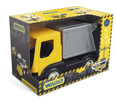 Wader, Tech Truck, masinuta de gunoi, vehicul, 26 cm