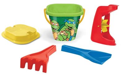 Wader, Testoasele Ninja, set de nisip, 5 elemente