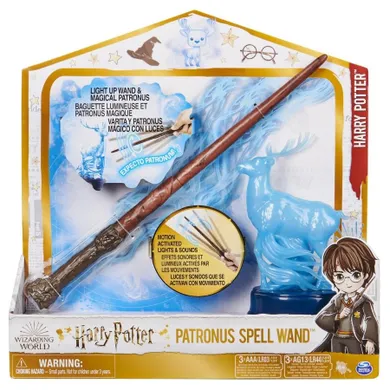 Wizarding World, Harry Potter, bagheta de vraja cu figurina