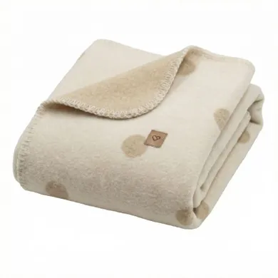 Zaffiro, Bari, patura din bumbac, bej, 75-100 cm