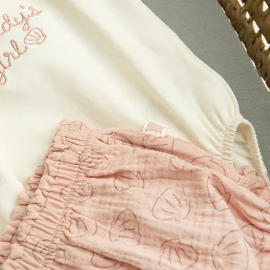 Cool Club, Set pentru fete, Body cu maneca scurta, Pantaloni scurti bloomers, mix