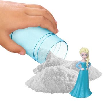 Frozen, Snow Color Reveal, papusa cu surprize, 1 buc.