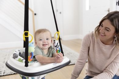 Graco, Bumper Jumper Up & Away, leagan de sarit
